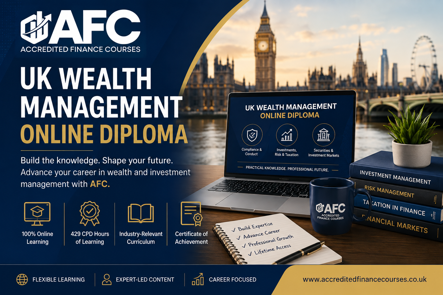 UK Wealth Management Online Diploma: Build Professional Wealth Management Expertise with Accredited Finance Courses